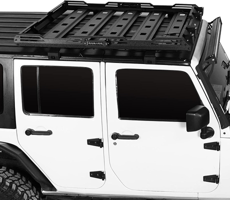 JEEP WRANGLER JK 2007-2017 IÇIN UYUMLU TAVAN SEPETI ve CAM CERCEVESI (LEDLI)